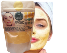 Load image into Gallery viewer, Nativilis Amazonian Yellow Clay Mild Powder Kaolin - Natural Facial Body Mask – Absorb Less Oil Perfect for Sensitive Dry Skin – Increased Collagen – Skin Remineralize - Copaiba benefits
