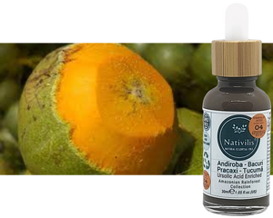 Nativilis URSOLIC ACID enriched with 04 Amazonian Rainforest Bio Oil - ANDIROBA BACURI PRACAXI TUCUMA - Relief skin injuries aesthetic processes peelings laser hair removals Soothing effect Copaiba