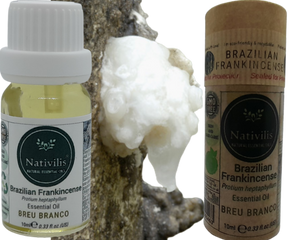 Nativilis Brazilian Frankincense - Breu Branco - Protium heptaphyllum - Amazonian natural oil Copaiba properties anti-inflammatory antiseptic analgesic soothing exfoliant for dry and oily skin