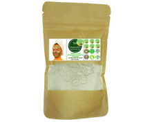 Load image into Gallery viewer, Nativilis Amazonian Green Montmorillonite Powder Clay - Natural Facial Hair Body Mask – oily and acne-prone skin restoring balance skin PH levels – Best known most used - Copaiba benefits
