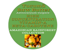 Load image into Gallery viewer, Nativilis Amazonian Raw TUCUMA BUTTER (Astrocaryum vulgare) – GREAT HAIR CONDITIONER - HIGH CONCENTRATION VITAMIN-A BETA-CAROTENE - SKIN and Hair Care - nourishing, moisturizing, antioxidant - Copaiba
