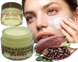 Products Nativilis Amazonian Cocoa Butter Raw (Theobroma cacao) Skin Natural Moisturizer Replenishing skin's moisture protecting your skin improving elasticity – Copaiba properties