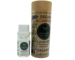 Nativilis Organic Lavender Essential Oil (Lavandula angustifolia)