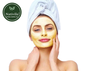 Nativilis Amazonian Yellow Clay Mild Powder Kaolin - Natural Facial Body Mask – Absorb Less Oil Perfect for Sensitive Dry Skin – Increased Collagen – Skin Remineralize - Copaiba benefits