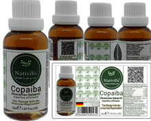 Load image into Gallery viewer, Copaiba Balm Essential Oil | Nativilis Natural Essential Oils
