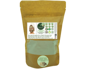 Nativilis Amazonian Green Montmorillonite Powder Clay - Natural Facial Hair Body Mask – oily and acne-prone skin restoring balance skin PH levels – Best known most used - Copaiba benefits