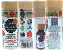 Load image into Gallery viewer, Nativilis Amazonian Dragon’s Blood (trilipid complex enriched) Virgin Rainforest Bio Oil - UCUUBA - BACURI – PRACAXI – anti-stretch marks properties stimulating the production of collagen - Copaiba
