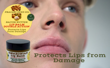 Load image into Gallery viewer, Nativilis AMAZONIAN LIP BALM DOUBLE ACTION FORMULA WITH PRACAXI SEED OIL (Pentaclethra macroloba) + BACURI BUTTER (Platonia insignis) Moisturises Dry Lips and Heals Chapped Lips - Toned Lips - Copaiba
