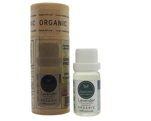 Solar Plexus Diffuser Locket Pendant and Necklace + Nativilis Organic Lavender Essential Oil 10ml Gift Set