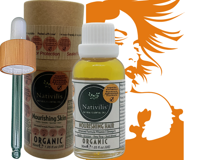 Nourishing Hair Oil - | Nativilis Natural Essential Oils 