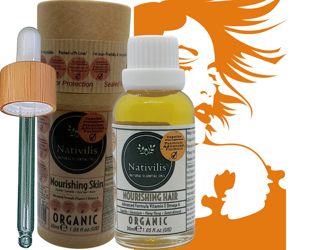 Nourishing Hair Oil - | Nativilis Natural Essential Oils 