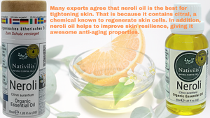 Nativilis Organic Neroli Essential Oil (Citrus aurantium) - 100% Natural - 30ml - (GC/MS Tested)