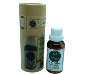 Nativilis Copaiba Ätherisches Balsamöl - Muskel- und Gelenkschmerzen - anti-aging brauner fleck auf der haut akne dermatitis melasma - Pilzinfektionen – Durchblutung von Krampfadern -Aromatherapie-Öl
