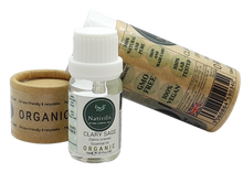 Load image into Gallery viewer, Nativilis Organic Clary Sage Essential Oil (Salvia sclarea) - 100% Natural - 10ml - (GC/MS Tested)

