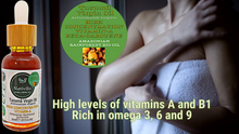 Load image into Gallery viewer, Nativilis TUCUMA VIRGIN OIL (Astrocaryum vulgare) Amazonian Rainforest Collection HIGH CONCENTRATION VITAMIN-A BETA-CAROTENE - SKIN and Hair Care - nourishing, moisturizing, antioxidant and anti-inflammatory properties - Copaiba
