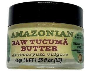 Nativilis Amazonian Raw TUCUMA BUTTER (Astrocaryum vulgare) – GREAT HAIR CONDITIONER - HIGH CONCENTRATION VITAMIN-A BETA-CAROTENE - SKIN and Hair Care - nourishing, moisturizing, antioxidant - Copaiba