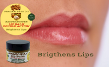 Load image into Gallery viewer, Nativilis AMAZONIAN LIP BALM DOUBLE ACTION FORMULA WITH PRACAXI SEED OIL (Pentaclethra macroloba) + BACURI BUTTER (Platonia insignis) Moisturises Dry Lips and Heals Chapped Lips - Toned Lips - Copaiba
