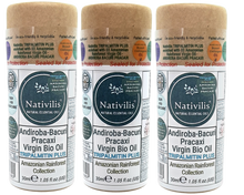 Load image into Gallery viewer, Nativilis TRIPALMITIN PLUS enriched with 03 Amazonian Rainforest Virgin Oil - ANDIROBA BACURI PRACAXI 
