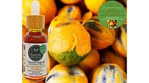 Nativilis TUCUMA VIRGIN OIL (Astrocaryum vulgare) Amazonian Rainforest Collection HIGH CONCENTRATION VITAMIN-A BETA-CAROTENE - SKIN and Hair Care - nourishing, moisturizing, antioxidant and anti-inflammatory properties - Copaiba