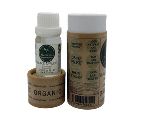 Nativilis Organic Black Spruce Essential Oil (Picea mariana) - 100% Natural - 10ml - (GC/MS Tested)