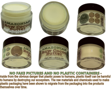 Load image into Gallery viewer, Products Nativilis Amazonian Cocoa Butter Raw (Theobroma cacao) Skin Natural Moisturizer Replenishing skin&#39;s moisture protecting your skin improving elasticity – Copaiba properties
