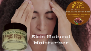 Nativilis Amazonian Cocoa Butter Raw (Theobroma cacao) Skin Natural Moisturizer Replenishing skin's moisture protecting your skin improving elasticity – Copaiba properties