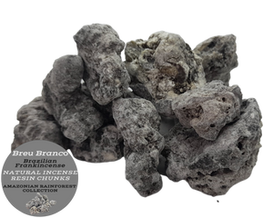 Nativilis Brazilian Frankincense - AMAZONIAN BREU BRANCO NATURAL INCENSE RESIN CHUNKS - Protium heptaphyllum - Shamanic traditional healing practices accompanying prayer - sacred purposes - Ayahuasca ceremony practitioners - Copaiba