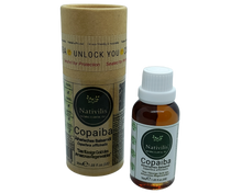Load image into Gallery viewer, Nativilis Copaiba Ätherisches Balsamöl - Muskel- und Gelenkschmerzen - anti-aging brauner fleck auf der haut akne dermatitis melasma - Pilzinfektionen – Durchblutung von Krampfadern -Aromatherapie-Öl
