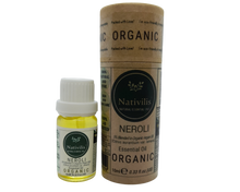 Load image into Gallery viewer, Nativilis Organic Neroli Essential Oil Blend 5% (Citrus aurantium var. amara/Argania spinosa) (Citrus aurantium var. amara) - 100% Natural - 10ml - (GC/MS Tested)
