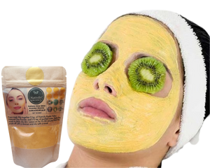 Nativilis Amazonian Yellow Clay Mild Powder Kaolin - Natural Facial Body Mask – Absorb Less Oil Perfect for Sensitive Dry Skin – Increased Collagen – Skin Remineralize - Copaiba benefits