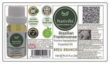 Load image into Gallery viewer, Nativilis Brazilian Frankincense - Breu Branco - Protium heptaphyllum - Amazonian natural oil Copaiba properties anti-inflammatory antiseptic analgesic soothing exfoliant for dry and oily skin
