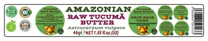 Nativilis Amazonian Raw TUCUMA BUTTER (Astrocaryum vulgare) – GREAT HAIR CONDITIONER - HIGH CONCENTRATION VITAMIN-A BETA-CAROTENE - SKIN and Hair Care - nourishing, moisturizing, antioxidant - Copaiba