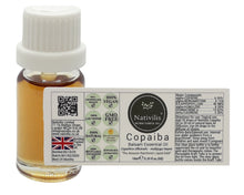 Load image into Gallery viewer, Nativilis Copaiba Balsam Essential Oil (10ml) - 100% Natural (Copaifera Officinalis ) (GC/MS Tested)
