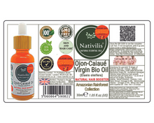 Load image into Gallery viewer, Nativilis Ojon Oil Caiaue Elaeis oleifera NATURAL HAIR SKIN BOOSTER Amazonian Rainforest Virgin Oil revitalizes damaged follicles helps volumize and avoid frizz– Blends well with Copaiba
