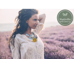 Lavender Essential Oil - Necklace | Nativilis Natural Essential Oils