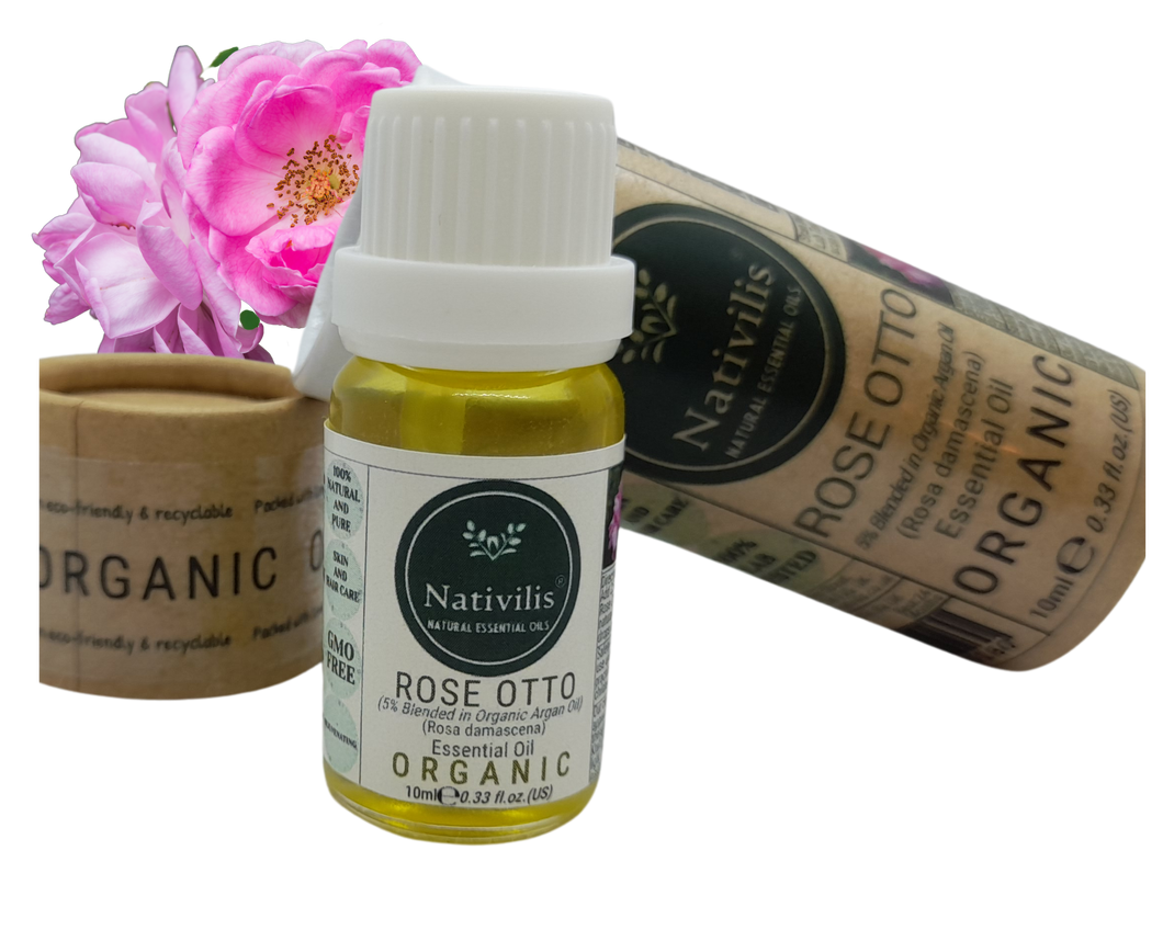 Rose Otto Essential Oil | Nativilis Natural Essential Oils