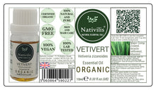 Load image into Gallery viewer, Vetivert Essential Oil | Nativilis Natural Essential Oils
